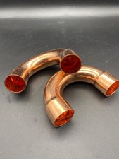 2 x 22mm X 180 DEGREE COPPER