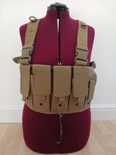 Mil-Tec Magazine Carrier Chest Rig Airsoft Tactical Vest Assault Rifle Ammo New