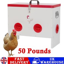 6 Ports Metal Chicken Feeder