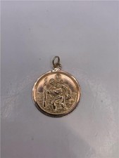 9ct gold ST Christopher 2g bb1908b 