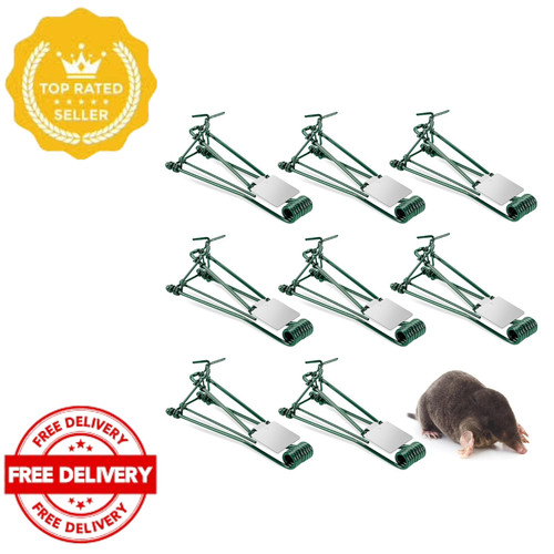 Pack mole and gopher traps - 8,