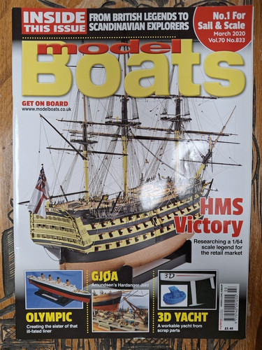 Model boats magazine march - boats,