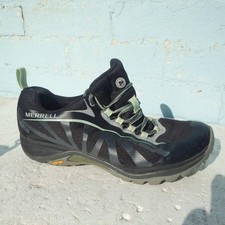 Merrell Walking Trainers UK 6 Eu 39 Womens Paradise Black Vibram Shoes Pre-loved