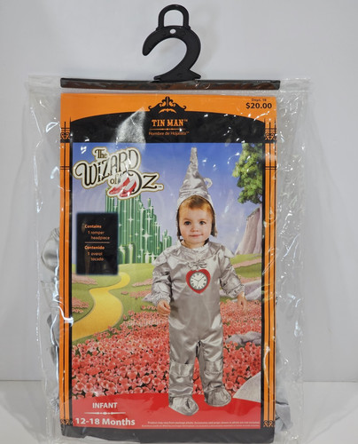 Tin man romper wizard oz - tin,