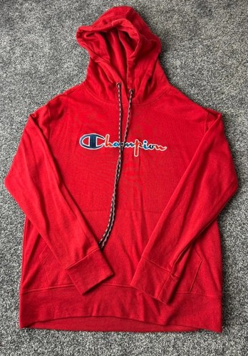 Champion red embroidered logo - red,
