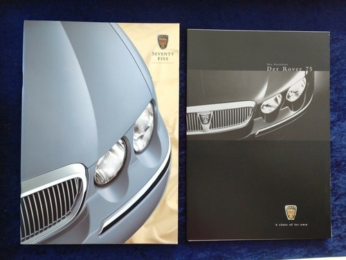 Rover seventy five brochure - rover,
