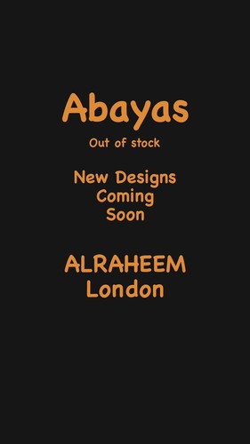 Laddies abaya size - laddies,