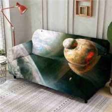 Earth Ink Layer Stretch Sofa Cover Lounge Couch Slipcover Recliner Protector