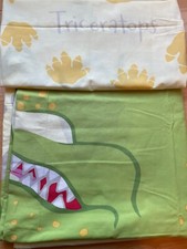 IKEA  Duvet Set Jatterlik  Dinosaurs Kids Single Unused