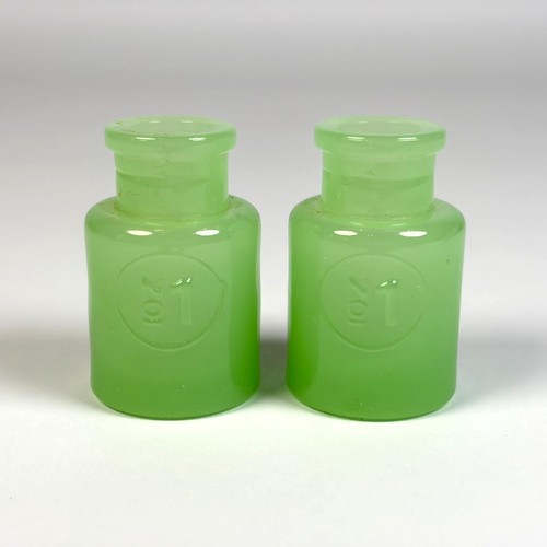 Set green glass - 2,
