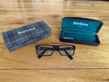 Barbour Prescription Glasses (54-19-140) – Excellent Condition. Box & Case. 