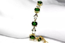 9 ct Gold Chrome Diopside