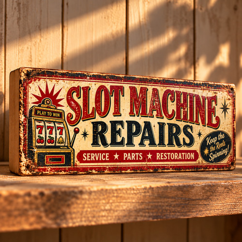 Vintage slot machine - slot,