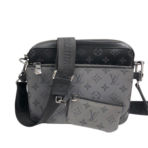 Louis vuitton trio pouch black - vuitton,