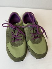 Teva Highside '84 Retro Suede Sneakers Womens Size 7.5 Green