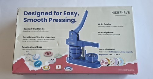 Nice2have button maker - nice2have, machine