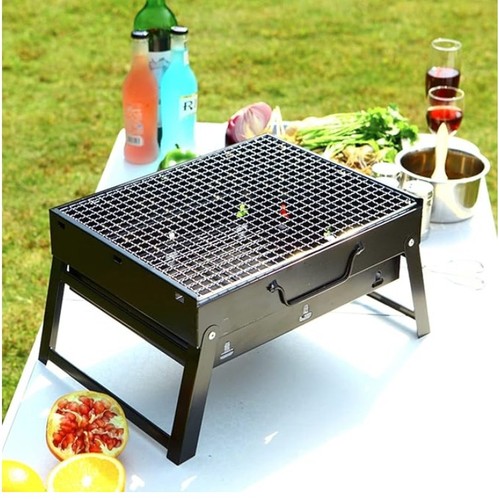 Portable folding charcoal - portable, bbq