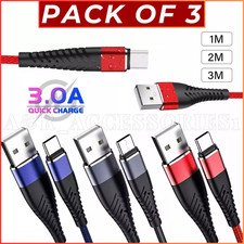 3 Pack Heavy Duty USB Type C
