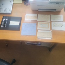 8 Signatures Prominant persons