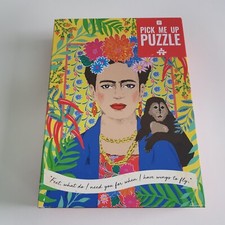 Frida Kahlo Art Jigsaw Puzzle 1000pc Mexico Painter Surrealist Talking Table