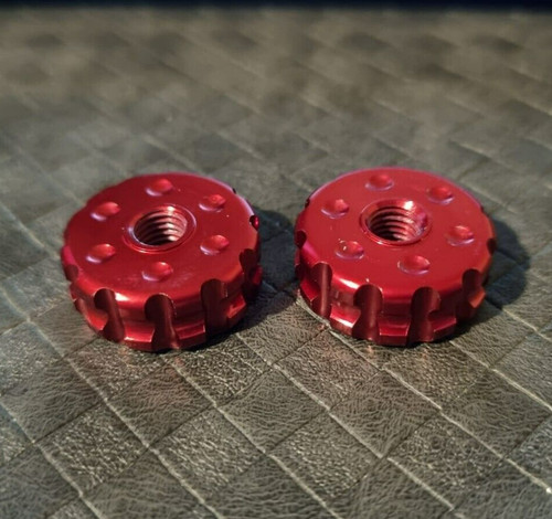Asv red thumb wheel adjusters - asv,