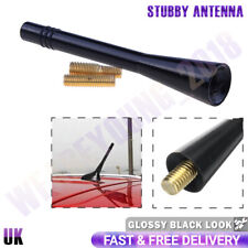 8CM Universal Black Car Auto Aerial Bee Sting Mast Antenna Arial Mini Stubby UK