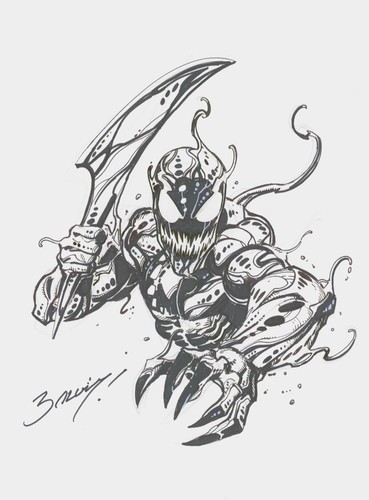 Mark bagley signed marvel - mark,
