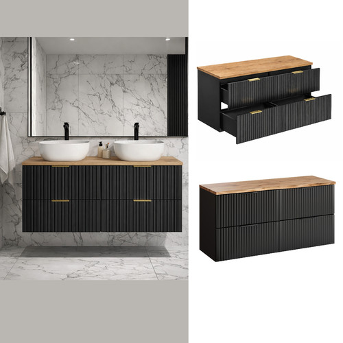Double vanity unit - vanity,