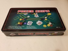 Poker Chips Proffessional Tin