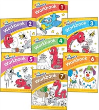 Jolly Phonics Workbooks 1-7 by Sara Wernham (Paperback Book)