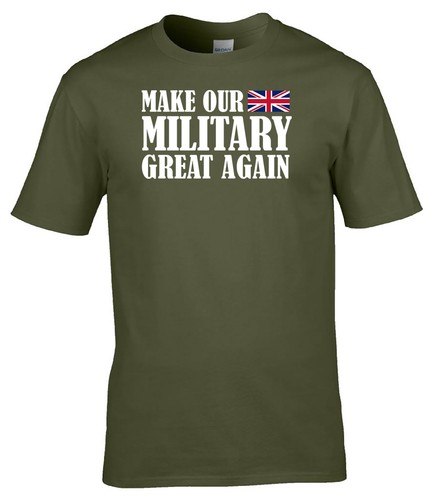Make our military great - our, again