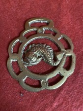 Horse Brass Fish In Geometric