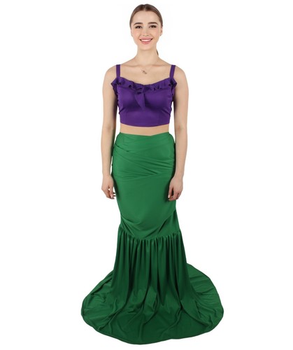 Adult women green mermaid - women's,