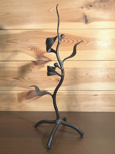 Black metal sturdy ornamental - sturdy,