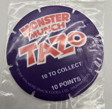 1996 monster munch tazo new