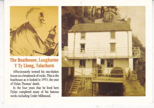 The boathouse laugharne - the,