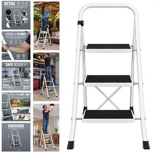 Foldable step ladder non - foldable,