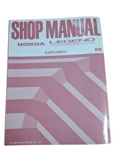 Honda Legend Coupe Supplement