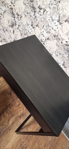 Ikea micke desk - desk, black-brown