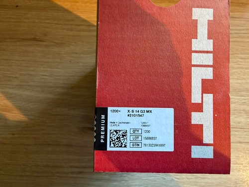 Hilti gx3 14mm nails - gx3,
