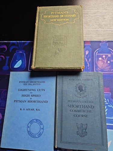Vintage pitman shorthand books - pitman,