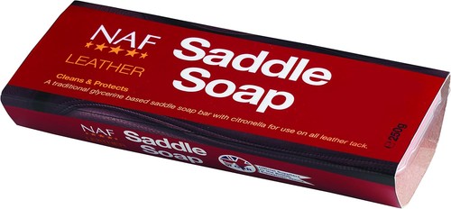 Naf leather saddle - leather,