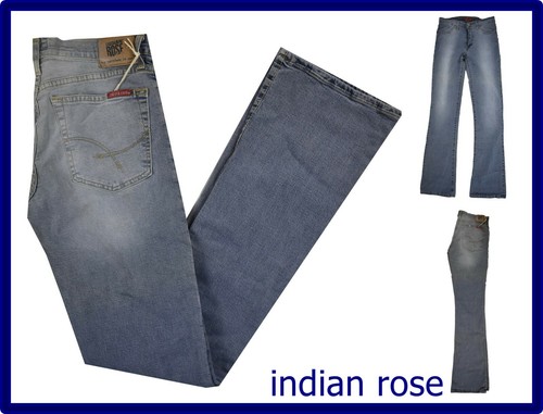 Women indian rose bootcut - rose,
