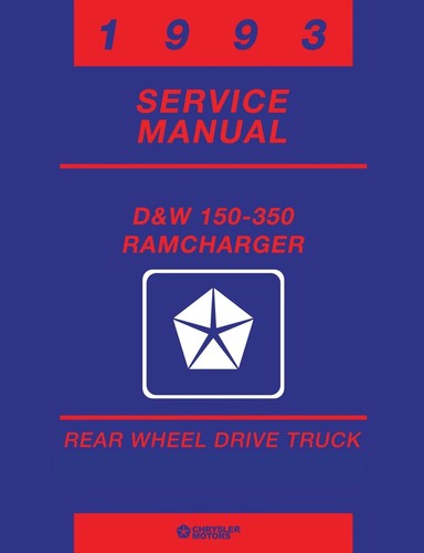 1993 dodge 150 350 - d/w, truck