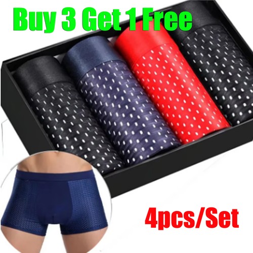 4pcs mens bamboo fiber - mens,