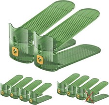 Space Saver Shoe Stacker 9PCS Adjustble Shoe Rack Holder Double Deck Shoe Slots