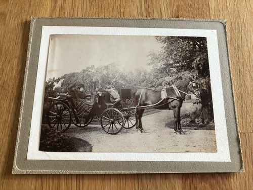 Early 1900 mounted photo - early,