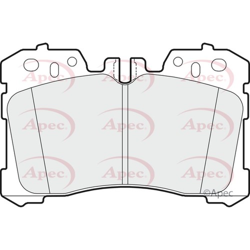 Brake pads set - pads, ls