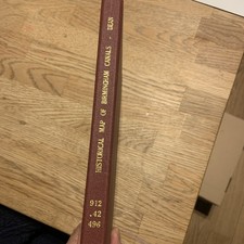 Vintage Historical Map Of