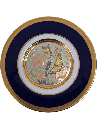 Chokin decorative plate - chokin,